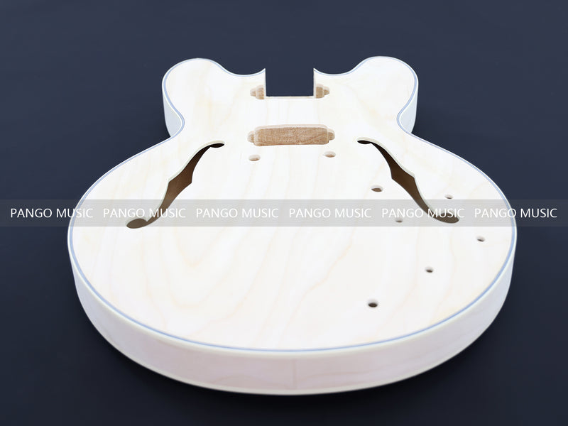 Semi Hollow ES-335 DIY Electric Guitar Kit (PES335-27F, Fast Shipping, Tariff-free)