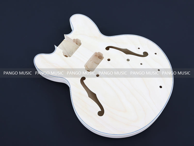 Semi Hollow ES-335 DIY Electric Guitar Kit (PES335-27F, Fast Shipping, Tariff-free)