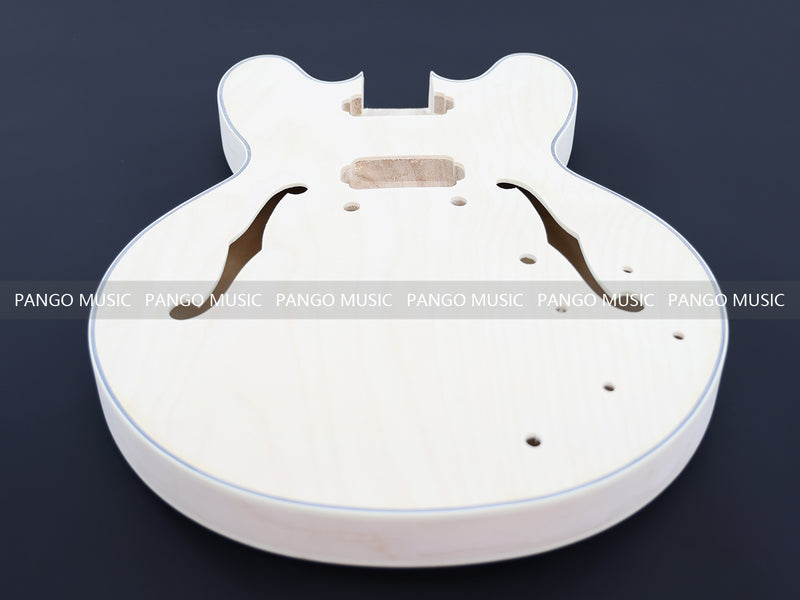Semi Hollow ES-335 DIY Electric Guitar Kit (PES335-28F, Fast Shipping, Tariff-free)