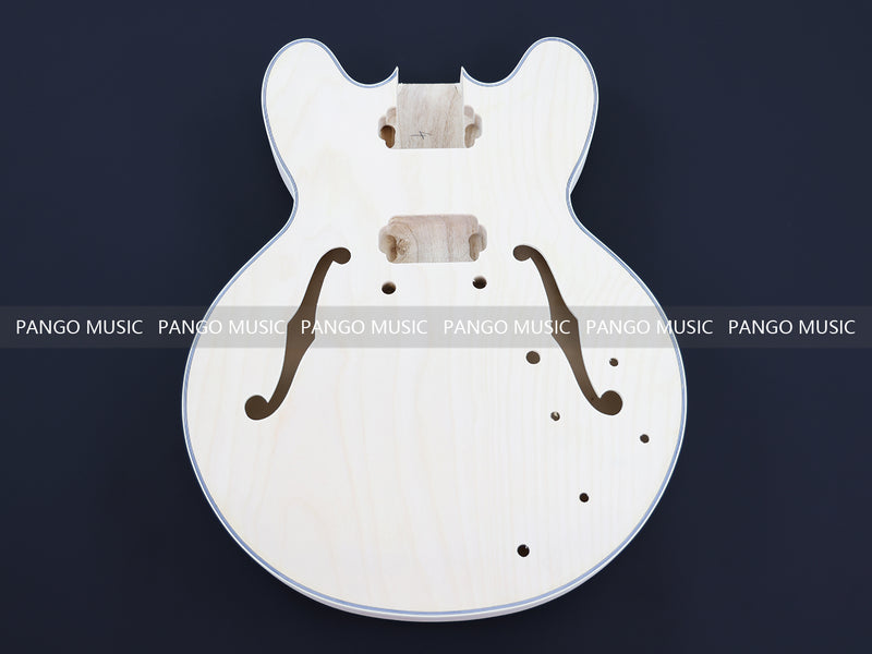 Semi Hollow ES-335 DIY Electric Guitar Kit (PES335-28F, Fast Shipping, Tariff-free)