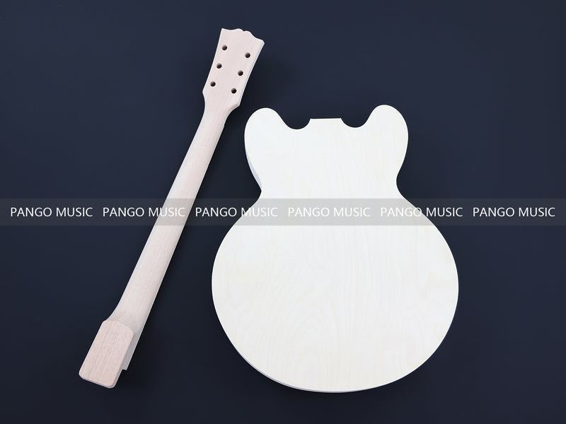 Semi Hollow ES-335 DIY Electric Guitar Kit (PES335-28F, Fast Shipping, Tariff-free)
