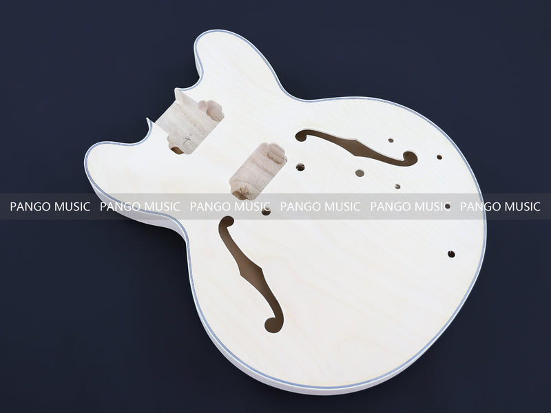 Semi Hollow ES-335 DIY Electric Guitar Kit (PES335-28F, Fast Shipping, Tariff-free)