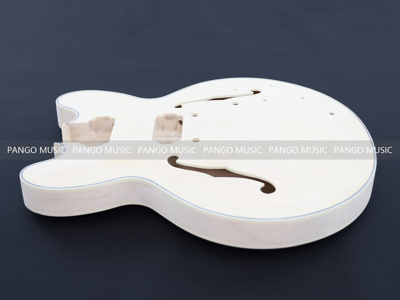 Semi Hollow ES-335 DIY Electric Guitar Kit (PES335-28F, Fast Shipping, Tariff-free)