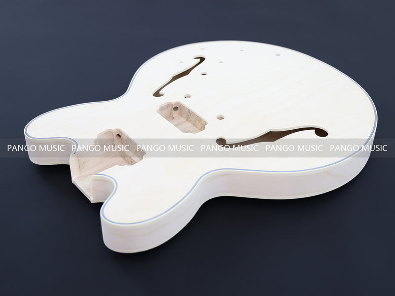 Semi Hollow ES-335 DIY Electric Guitar Kit (PES335-28F, Fast Shipping, Tariff-free)
