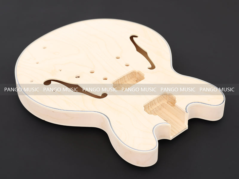 Semi-Hollow ES-335 Style DIY Electric Guitar Kit (PES335-54F, Fast Shipping, Tariff-free)