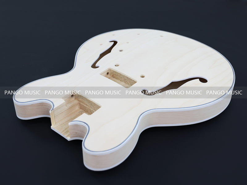 Semi Hollow ES-335 DIY Electric Guitar Kit with P90 Pickups (PES335-29F)