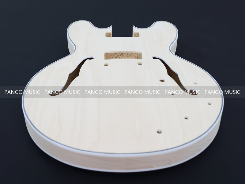 Semi Hollow ES-335 DIY Electric Guitar Kit with P90 Pickups (PES335-29F)
