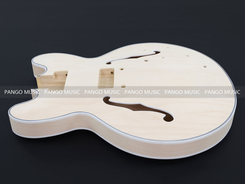 Semi Hollow ES-335 DIY Electric Guitar Kit with P90 Pickups (PES335-29F)