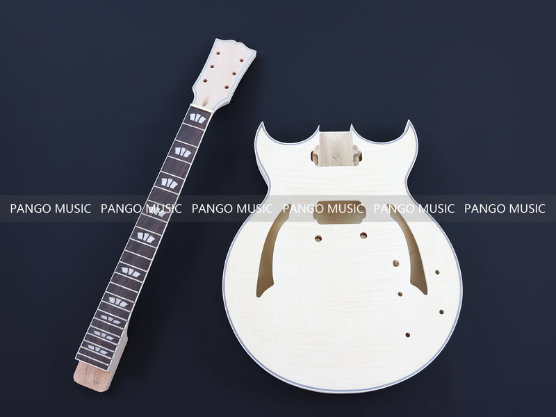 Hollow Body Style DIY Electric Guitar Kit (PHB-730X)