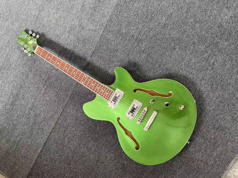 Semi-Hollow ES-335 Style Sparkling Finish Electric Guitar (PHY-161)