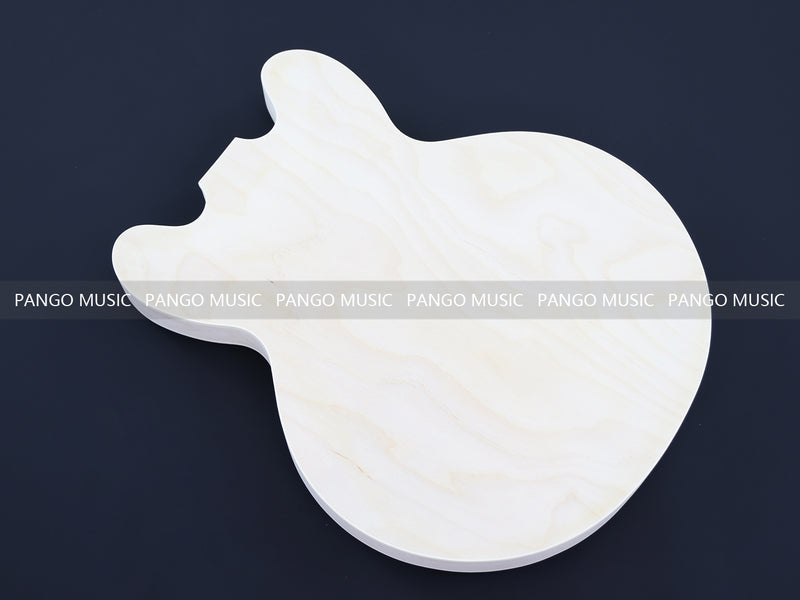 Semi-Hollow Body DIY Electric Guitar Kit (PHB-750F, Fast Shipping, Tariff-free)