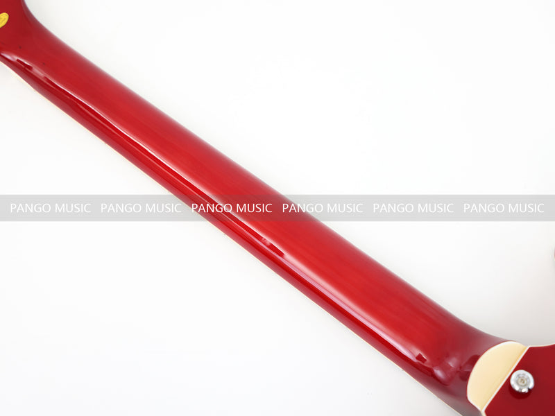 Semi Hollow Electric Guitar with Quilted Maple Top (YMZ-159X)