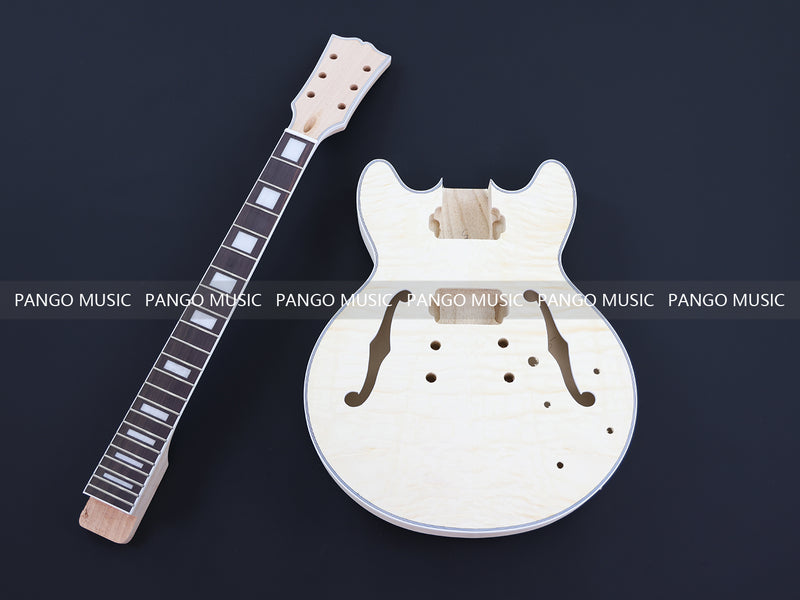 Semi Hollow Body Small Size ES-335 DIY Electric Guitar Kit (PES335-59)