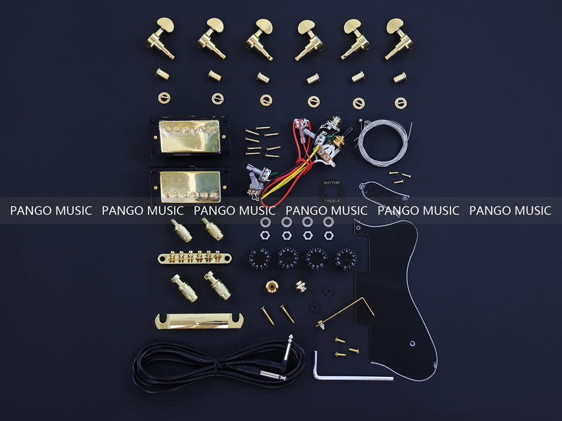 Semi Hollow Body Small Size ES-335 DIY Electric Guitar Kit (PES335-59)