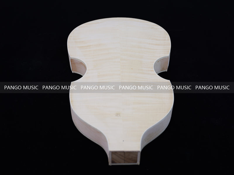 Semi Hollow Violin Style Unfinished Maple DIY Electric Guitar Body (036)