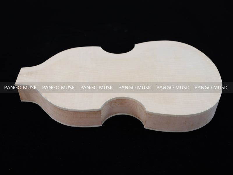 Semi Hollow Violin Style Unfinished Maple DIY Electric Guitar Body (034)