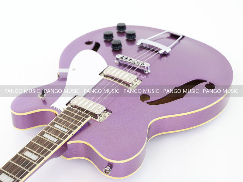 Semi-Hollow Body ES-335 Style Sparkling Electric Guitar (PHY-155)