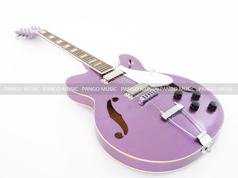Semi-Hollow Body ES-335 Style Sparkling Electric Guitar (PHY-155)