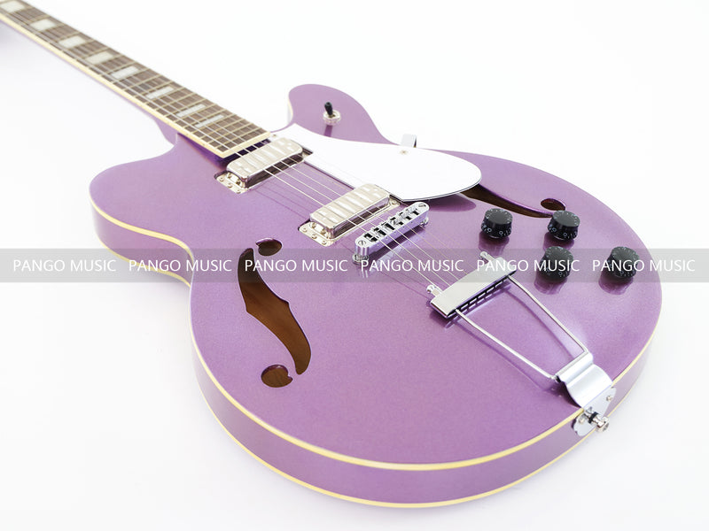 Semi-Hollow Body ES-335 Style Sparkling Electric Guitar (PHY-155)