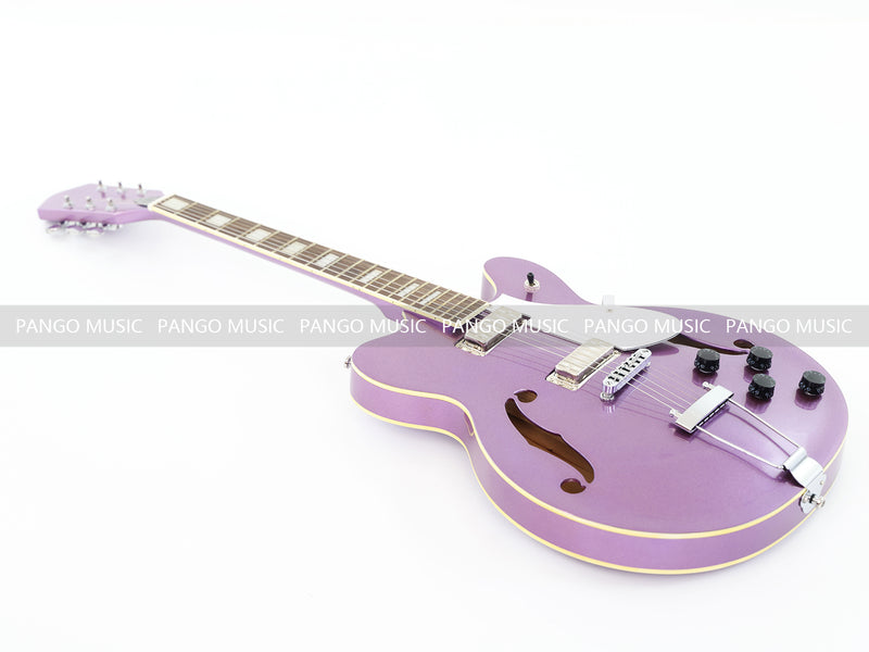 Semi-Hollow Body ES-335 Style Sparkling Electric Guitar (PHY-155)