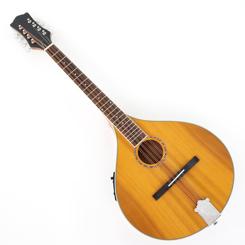 Solid Red Pine Top, 512mm Scale Length – Built-in EQ Bouzouki (PBZ-004X)