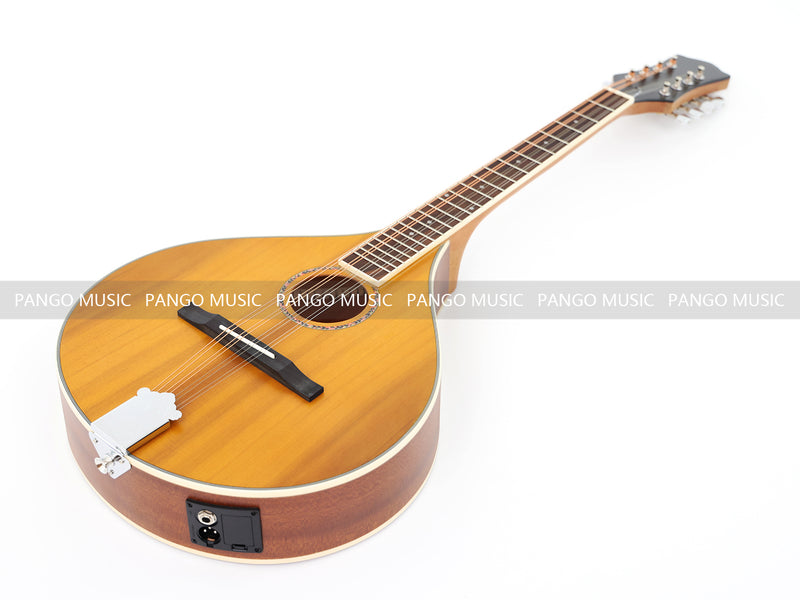 Solid Red Pine Top, 512mm Scale Length – Built-in EQ Bouzouki (PBZ-004X)