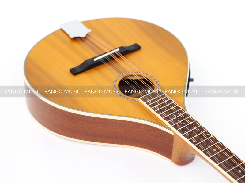 Solid Red Pine Top, 512mm Scale Length – Built-in EQ Bouzouki (PBZ-004X)