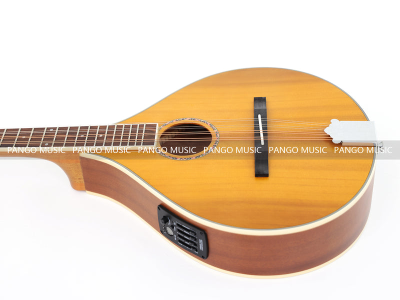 Solid Red Pine Top, 512mm Scale Length – Built-in EQ Bouzouki (PBZ-004X)