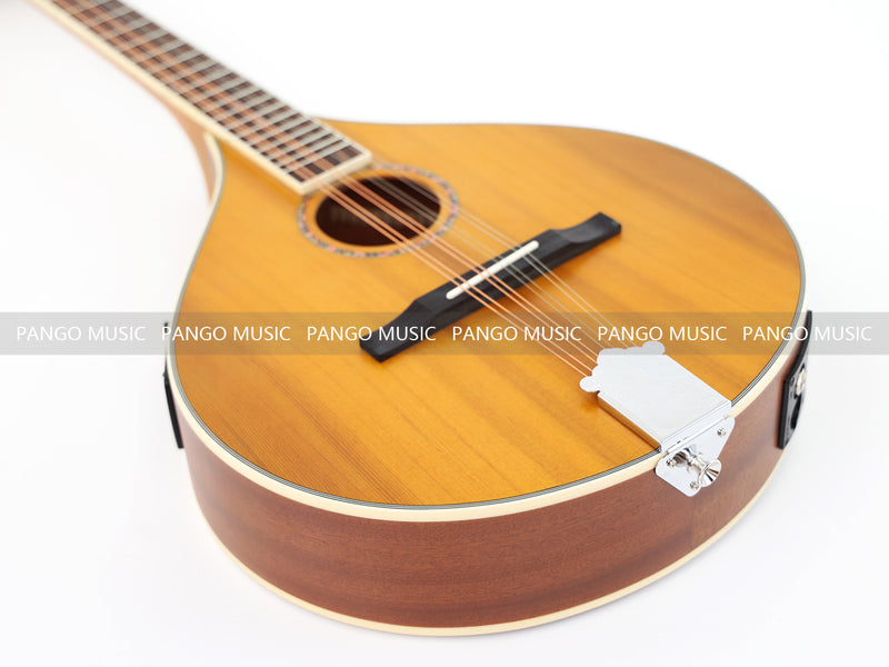 Solid Red Pine Top, 512mm Scale Length – Built-in EQ Bouzouki (PBZ-004X)