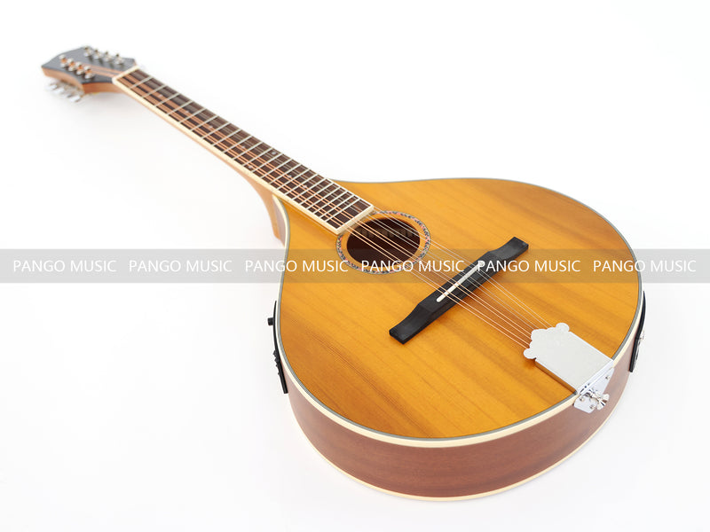 Solid Red Pine Top, 512mm Scale Length – Built-in EQ Bouzouki (PBZ-004X)