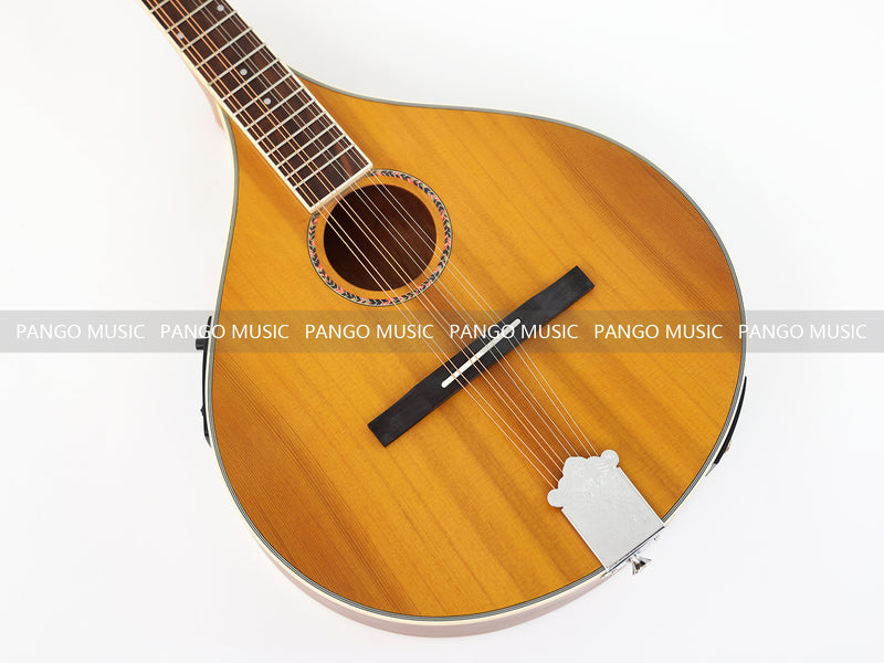 Solid Red Pine Top, 512mm Scale Length – Built-in EQ Bouzouki (PBZ-004X)