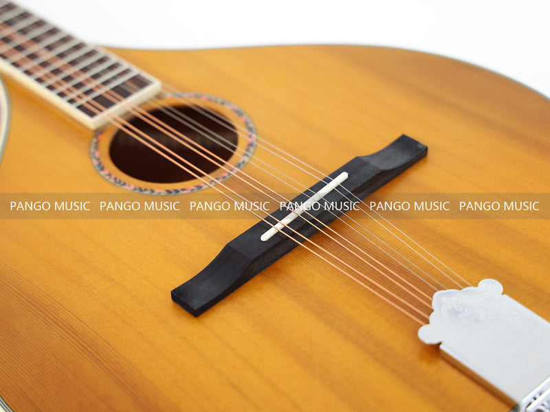 Solid Red Pine Top, 512mm Scale Length – Built-in EQ Bouzouki (PBZ-004X)