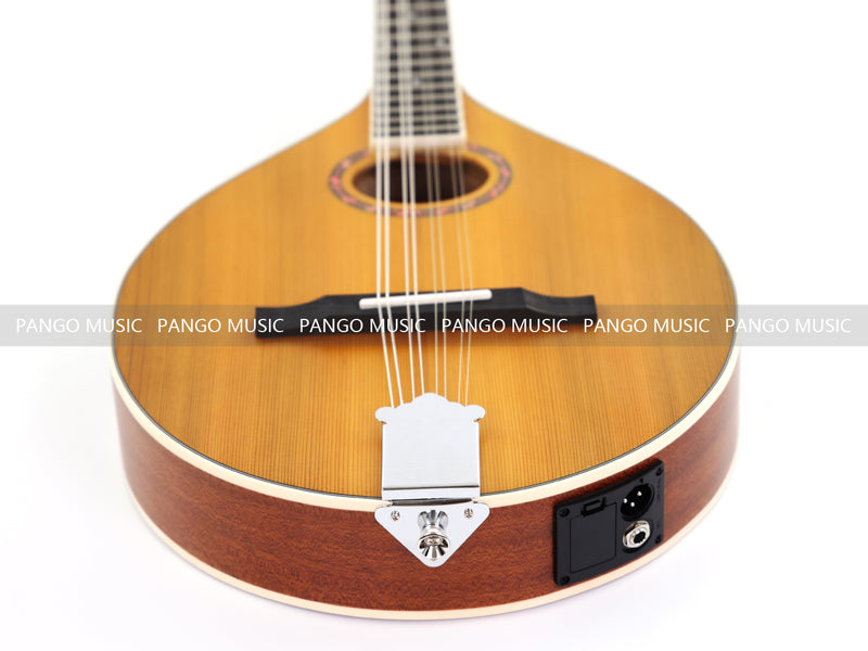 Solid Red Pine Top, 436mm Scale Length Bouzouki with Built-in EQ (PBZ-003X)