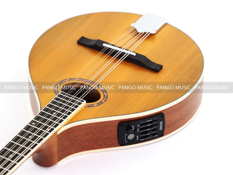 Solid Red Pine Top, 436mm Scale Length Bouzouki with Built-in EQ (PBZ-003X)