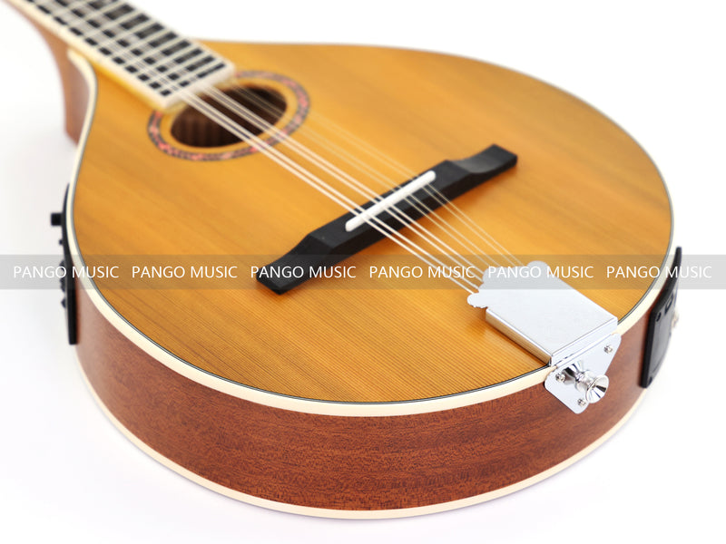Solid Red Pine Top, 436mm Scale Length Bouzouki with Built-in EQ (PBZ-003X)