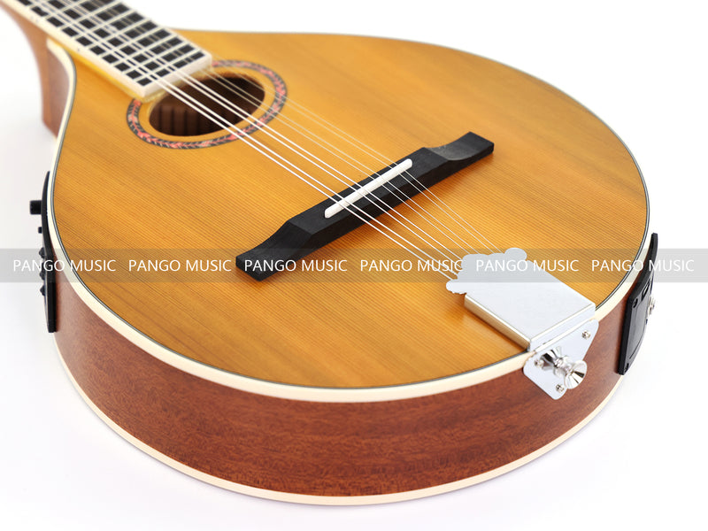 Solid Red Pine Top, 436mm Scale Length Bouzouki with Built-in EQ (PBZ-003X)
