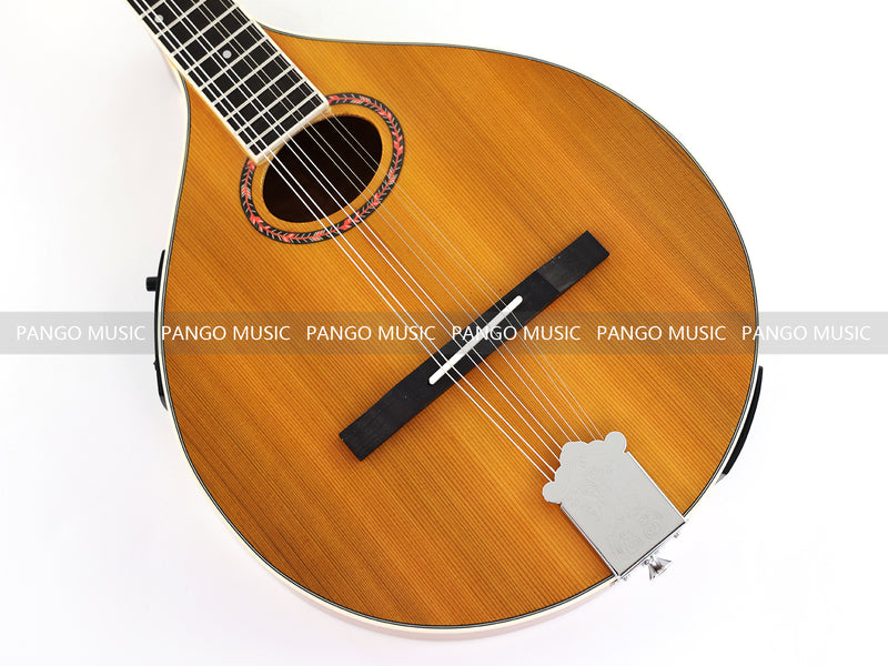 Solid Red Pine Top, 436mm Scale Length Bouzouki with Built-in EQ (PBZ-003X)