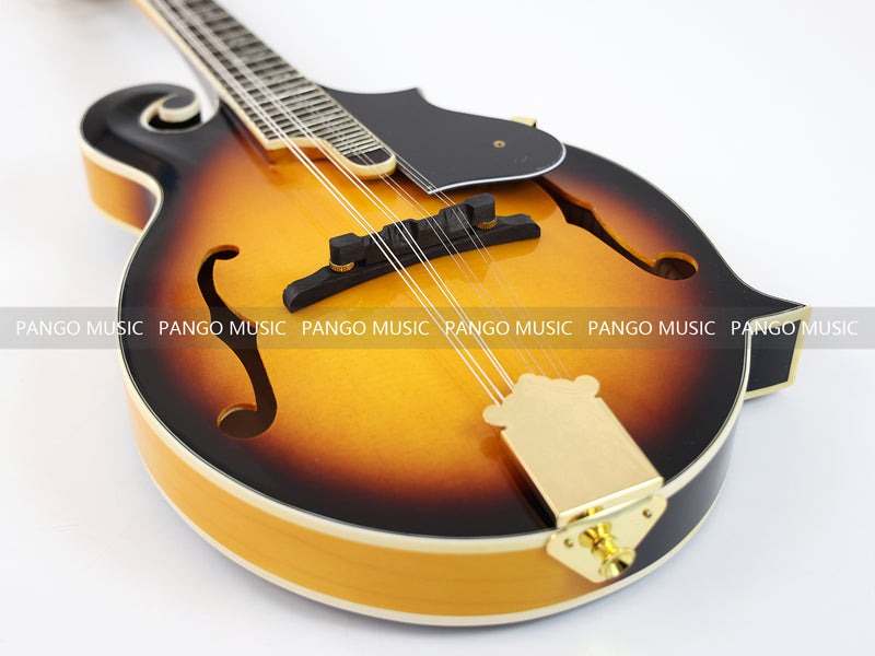 PANGO MUSIC Solid Spruce Top Sunburst F-Style Mandolin (PMB-611)
