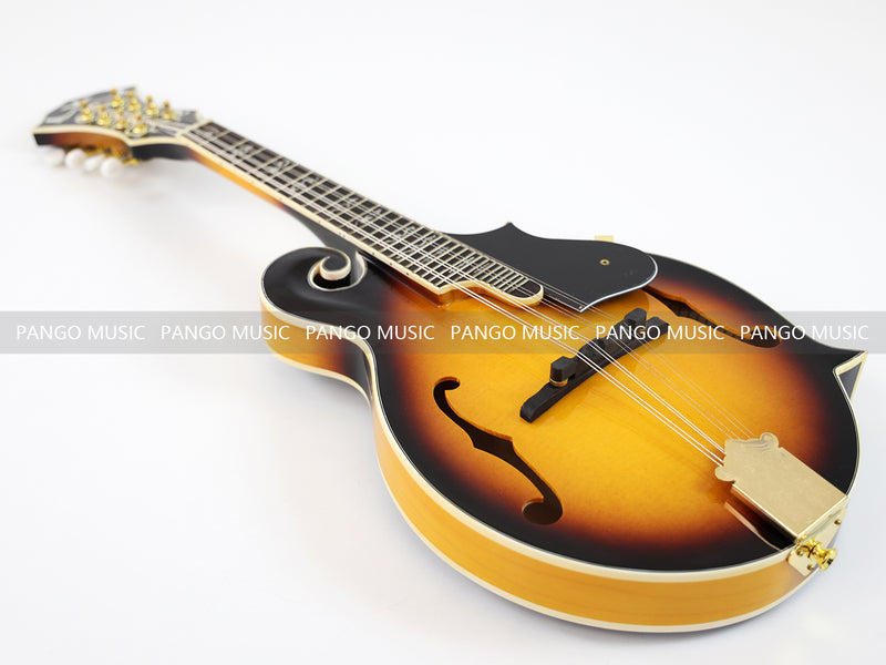 PANGO MUSIC Solid Spruce Top Sunburst F-Style Mandolin (PMB-611)