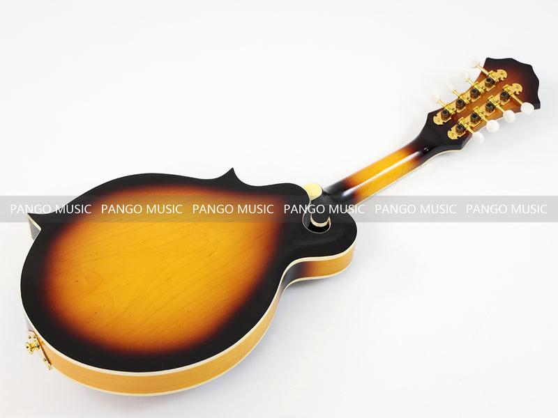 PANGO MUSIC Solid Spruce Top Sunburst F-Style Mandolin (PMB-611)