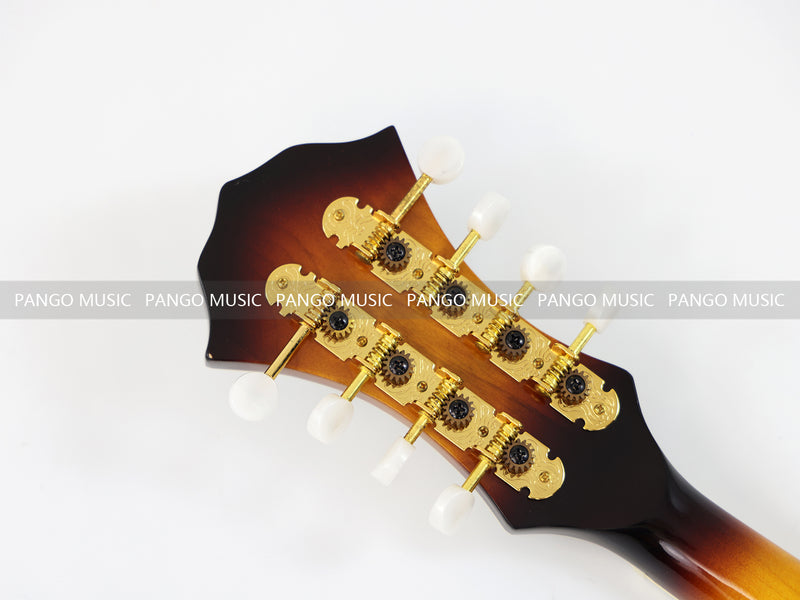 PANGO MUSIC Solid Spruce Top Sunburst F-Style Mandolin (PMB-611)