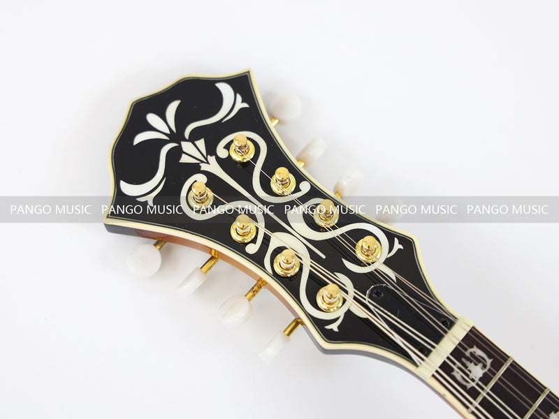 PANGO MUSIC Solid Spruce Top Sunburst F-Style Mandolin (PMB-611)
