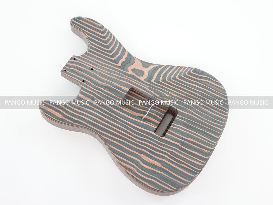 Solid Zebrawood Style DIY Electric Guitar Kit (PST-527F, Flash Sale, Fast & Free Shipping, No Taxes)