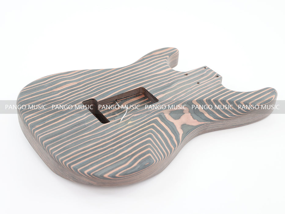 Solid Zebrawood Style DIY Electric Guitar Kit (PST-527F, Flash Sale, Fast & Free Shipping, No Taxes)