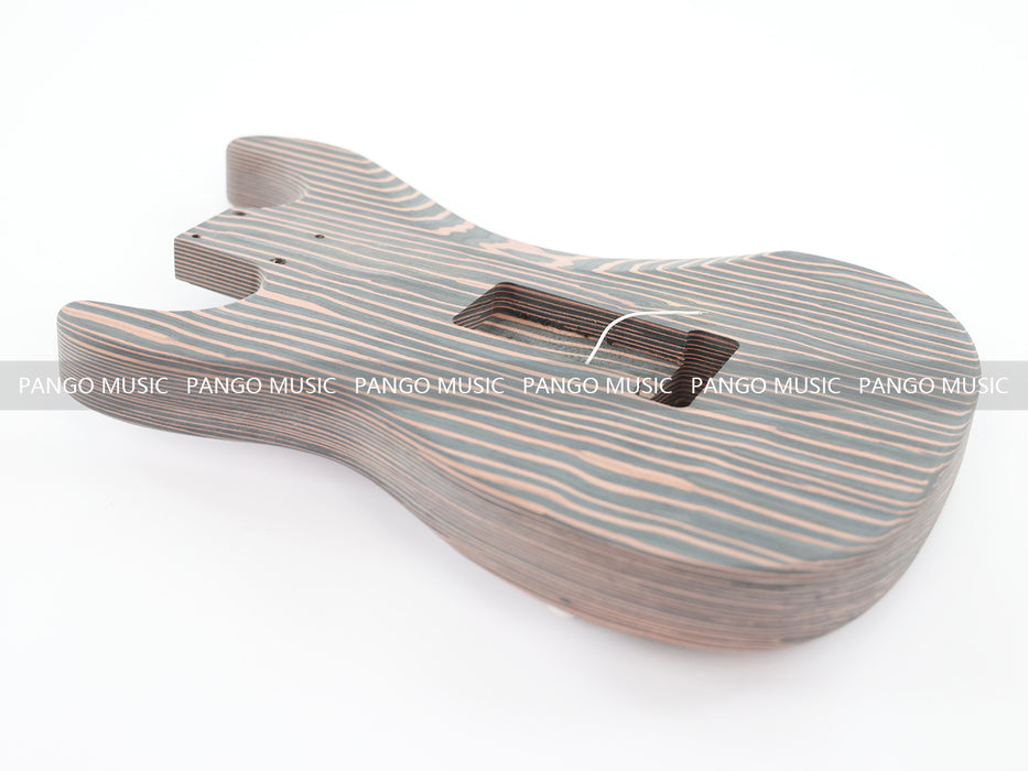 Solid Zebrawood Style DIY Electric Guitar Kit (PST-527F, Flash Sale, Fast & Free Shipping, No Taxes)