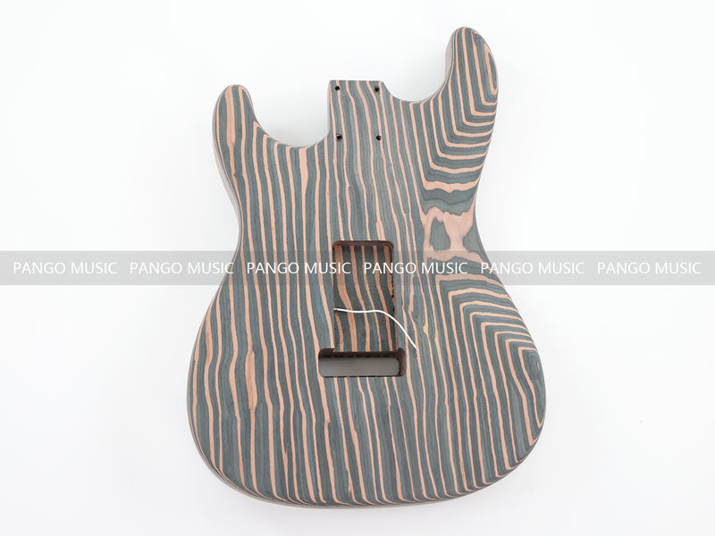 All Zebrawood ST-Style DIY Electric Guitar Kit (PST-527)