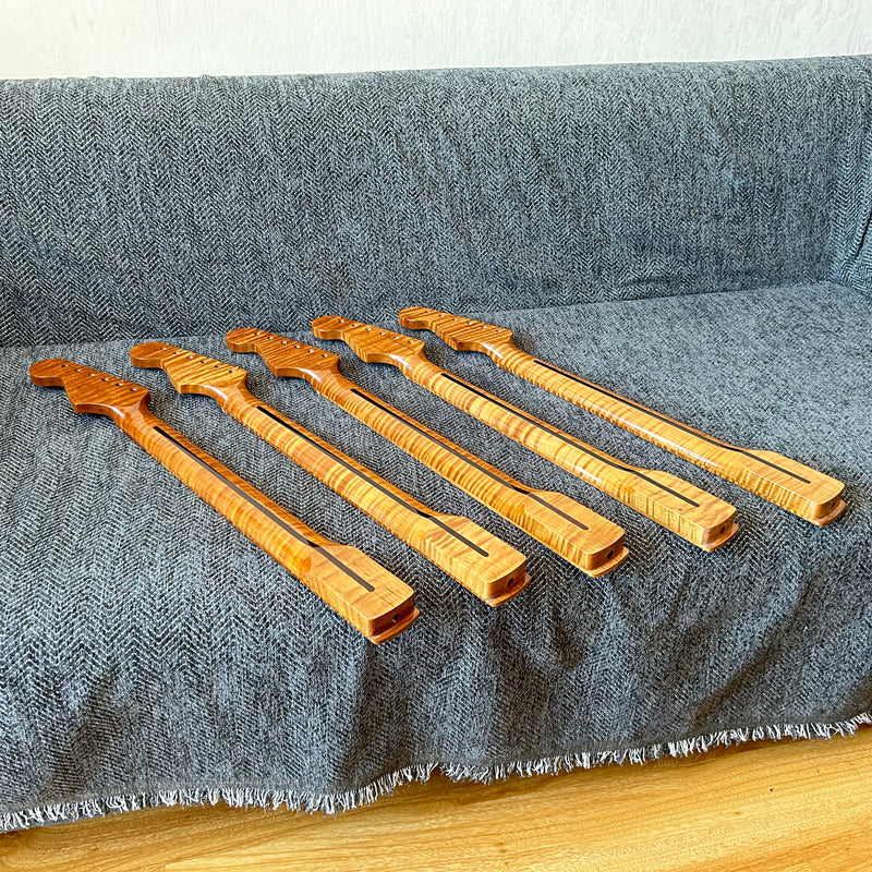 Standard 60S Roasted Flamed Maple ST Style Electric Guitar Neck (2031)