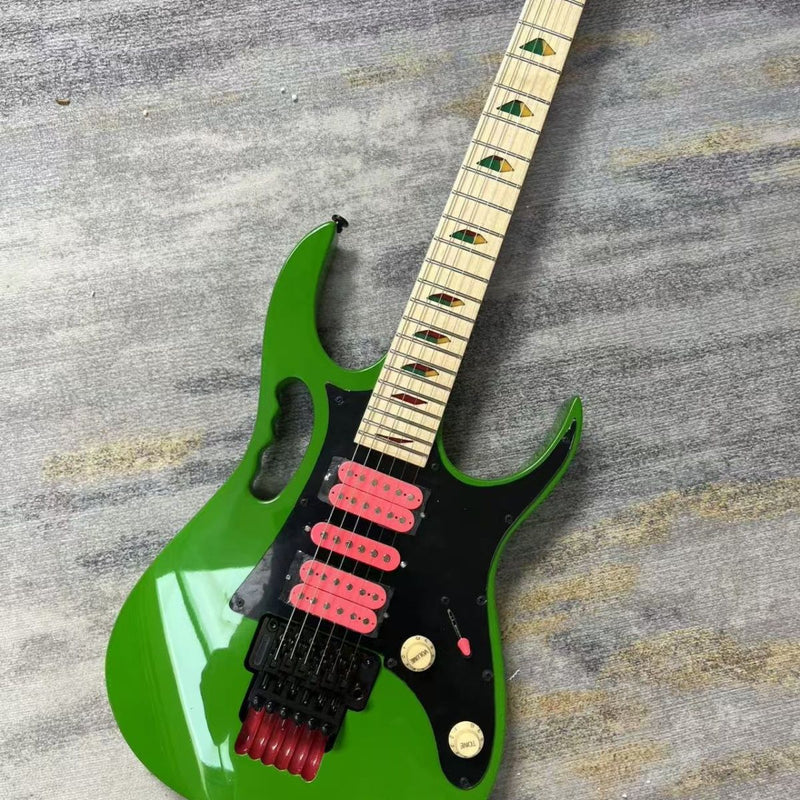 Steve Vai Inspired JEM Style Monkey Grip Electric Guitar (LRG-033, No Logo)