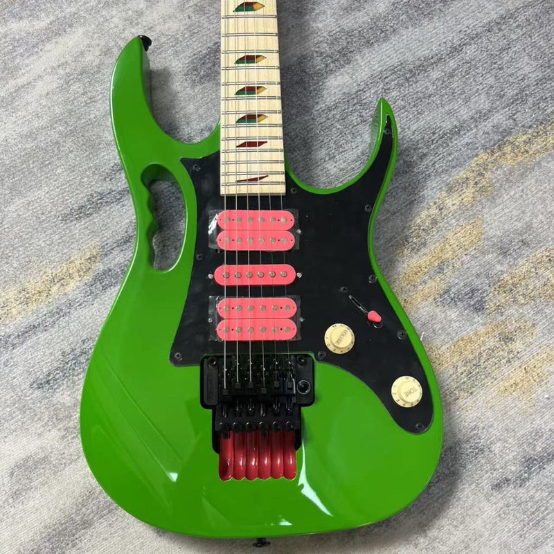 Steve Vai Inspired JEM Style Monkey Grip Electric Guitar (LRG-033, No Logo)
