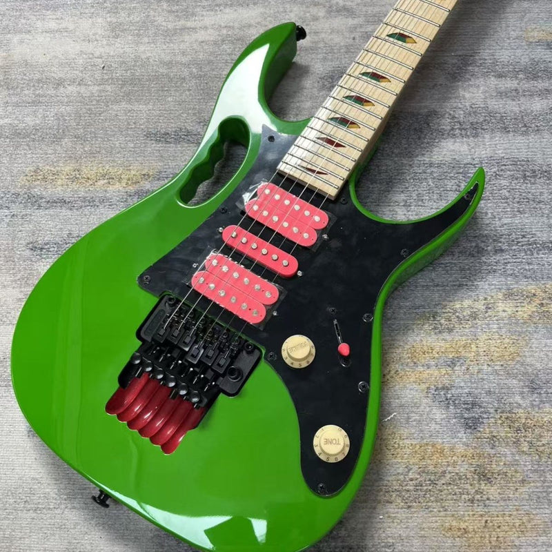 Steve Vai Inspired JEM Style Monkey Grip Electric Guitar (LRG-033, No Logo)